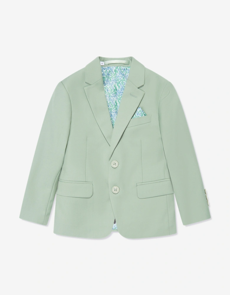Boys 7 Piece Suit Set in Green