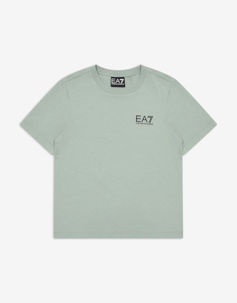 Boys Logo T-Shirt in Green