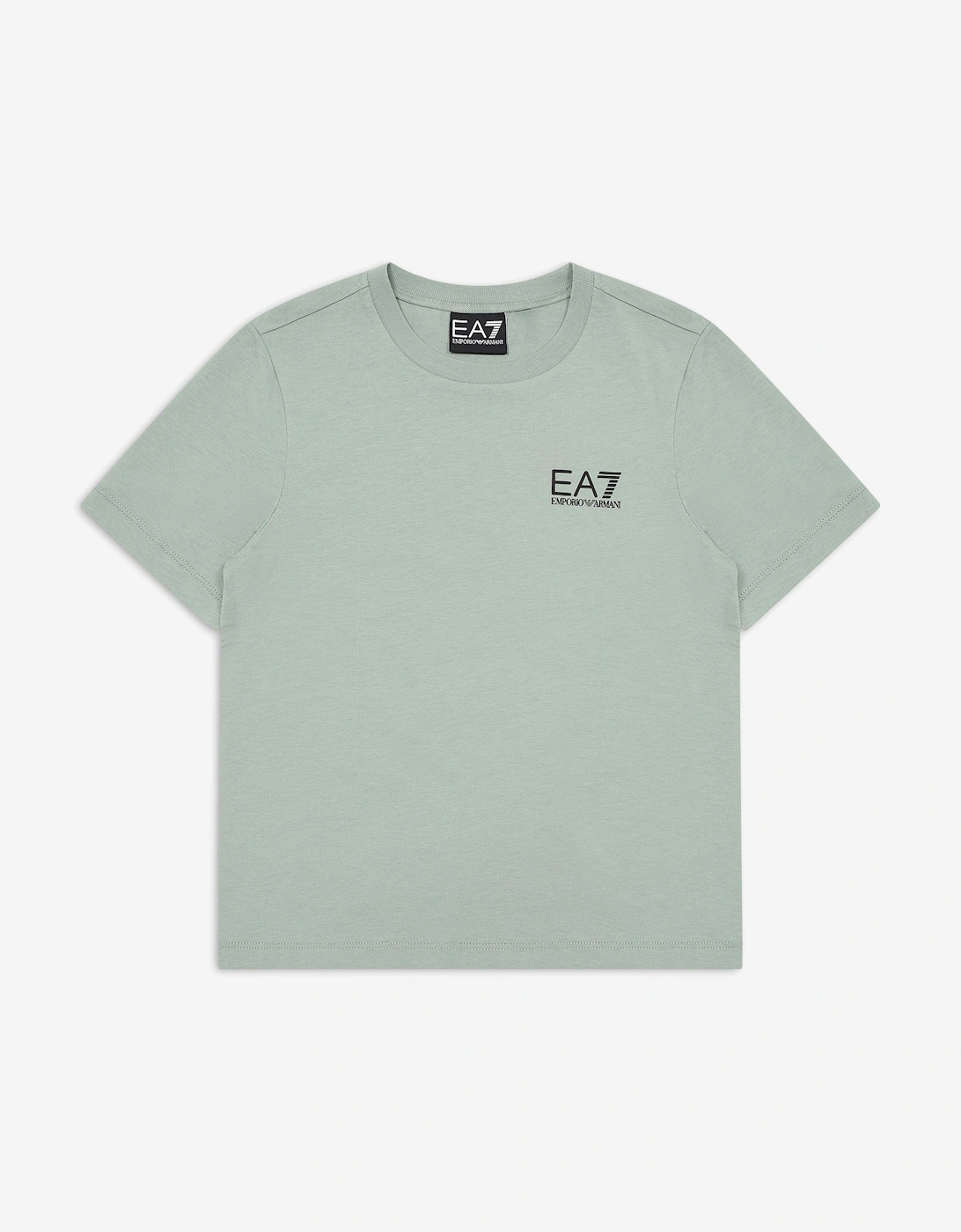 Boys Logo T-Shirt in Green, 5 of 4