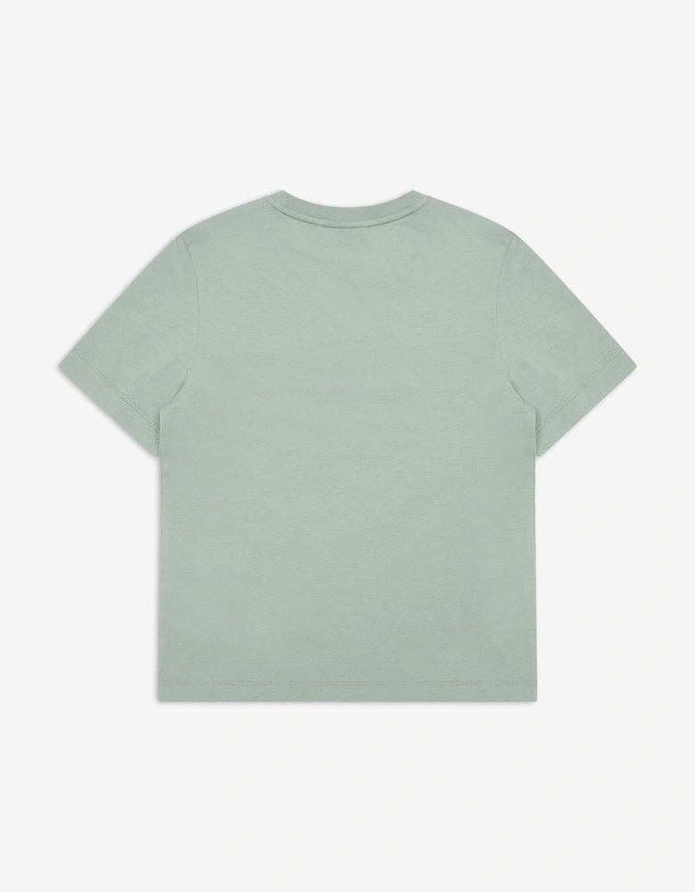 Boys Logo T-Shirt in Green
