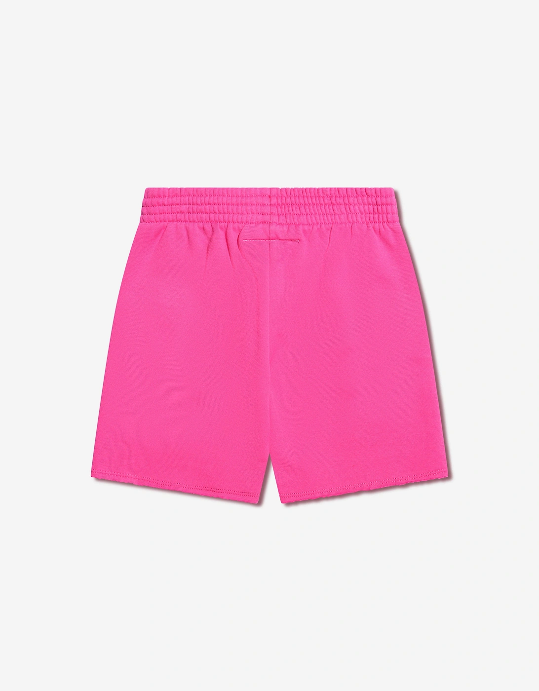 MM6 Kids Logo Shorts In Pink