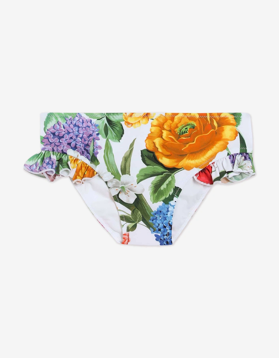 Girls Floral Print Bikini in Multicolour