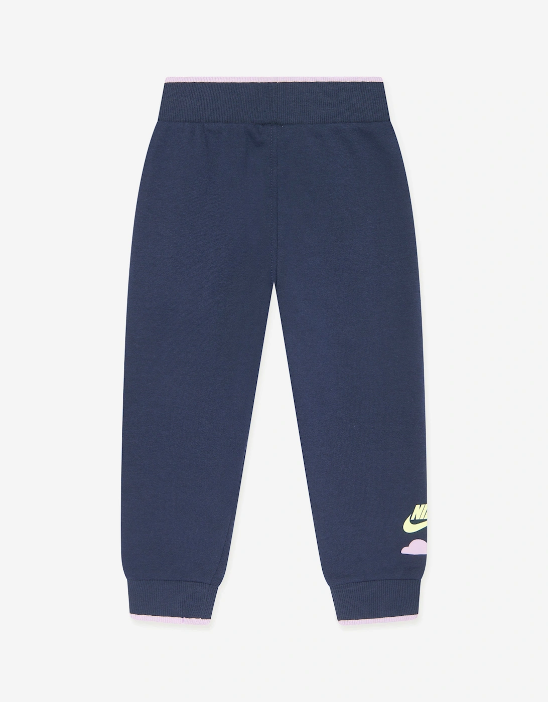 Girls Sweet Swoosh Joggers in Navy