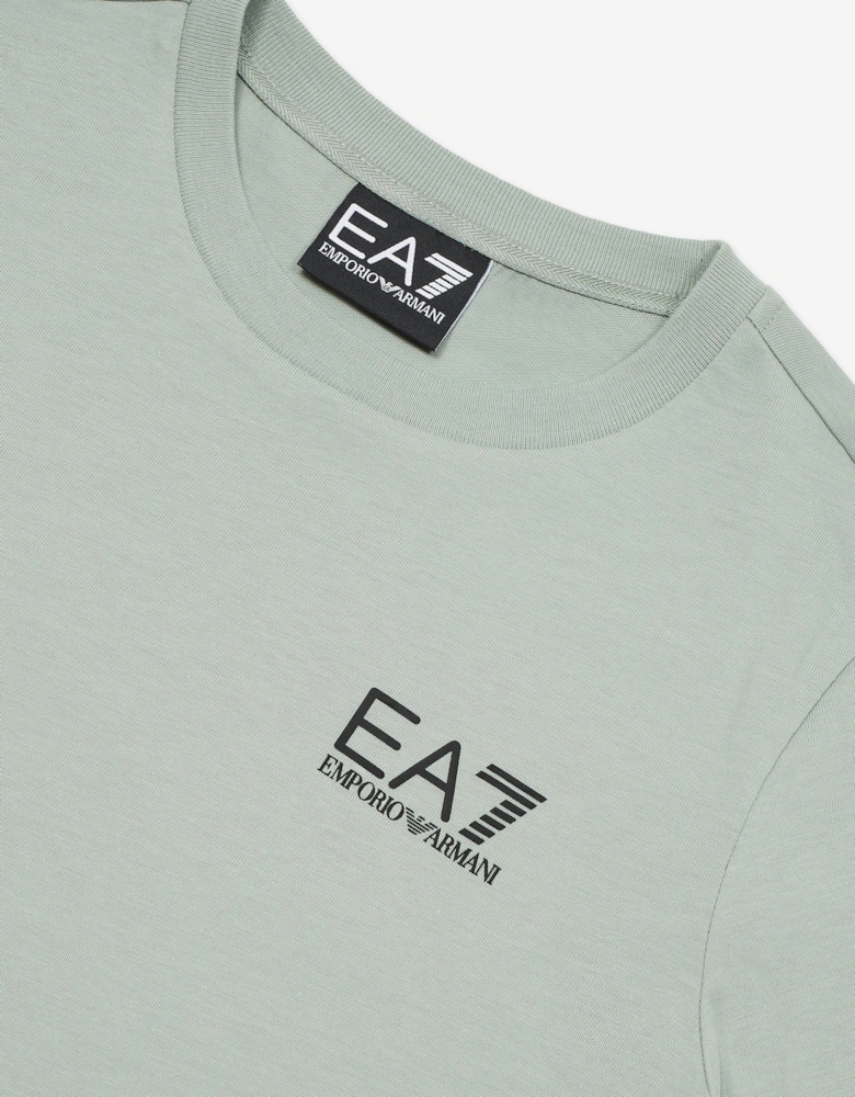 Boys Logo T-Shirt in Green