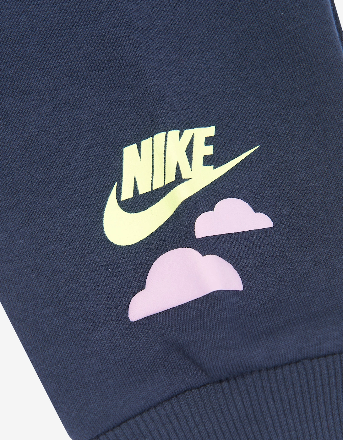 Girls Sweet Swoosh Joggers in Navy