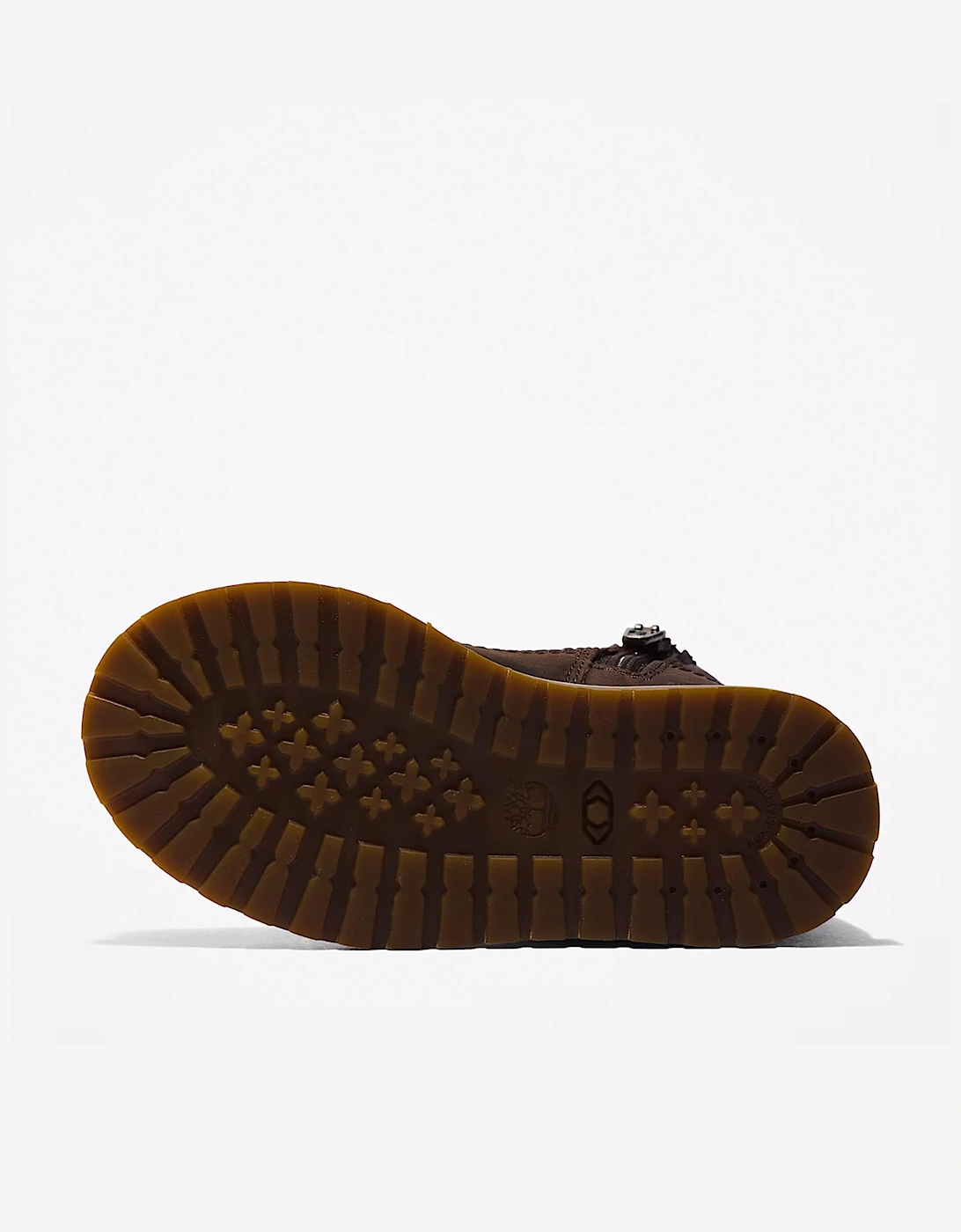 Kids Mid Lace-Up Boots in Brown