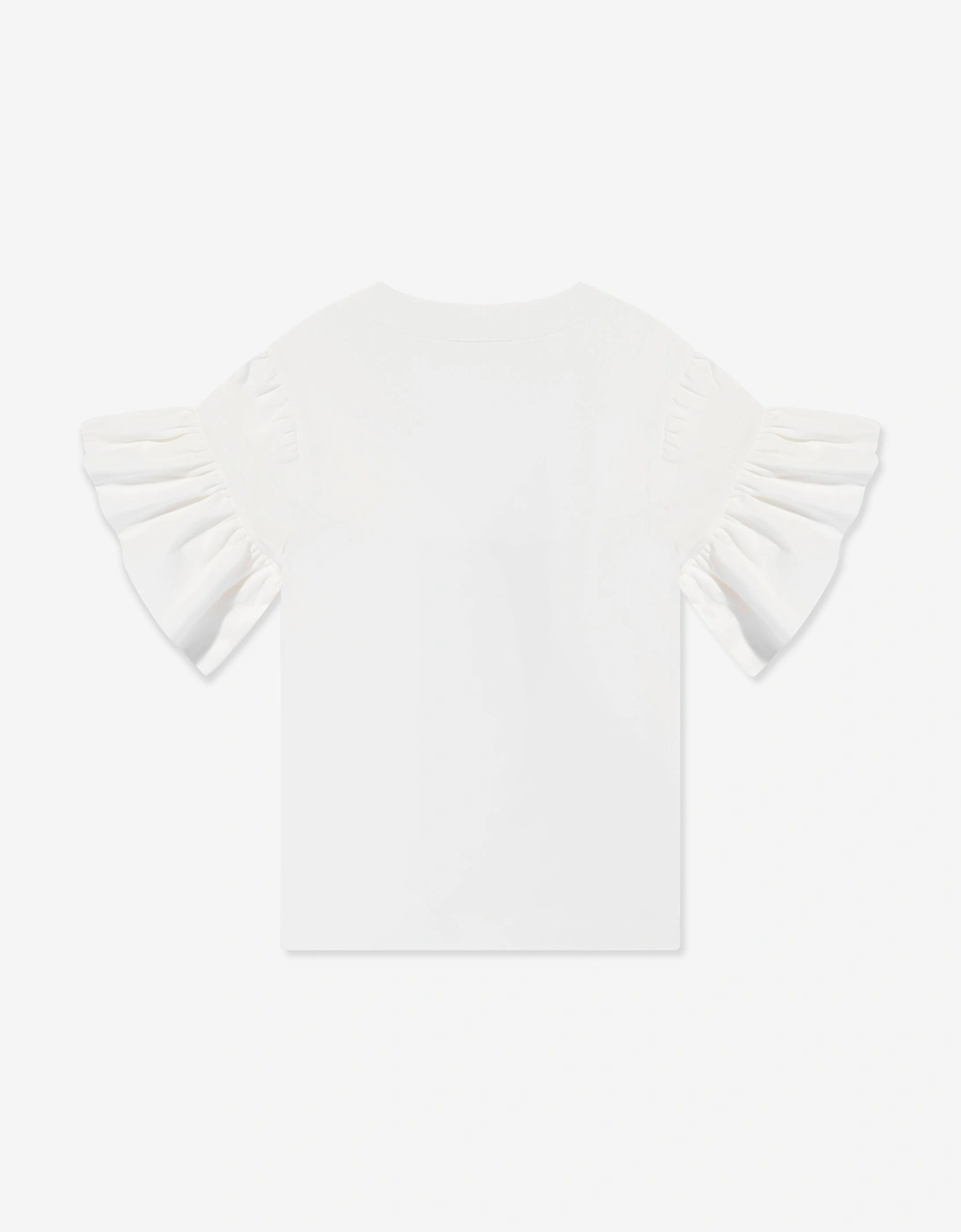 Girls Squirrel T-Shirt in White
