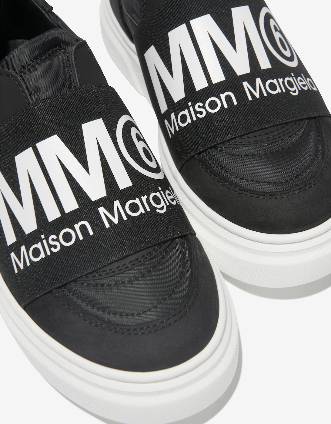 MM6 Unisex Logo Slip On Trainers