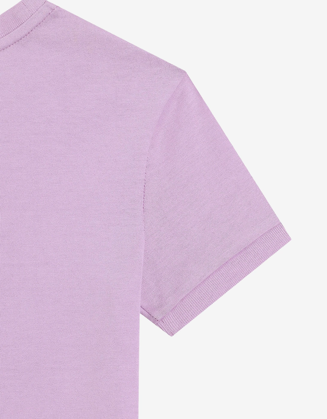 Girls Plaque Logo T-Shirt in Purple