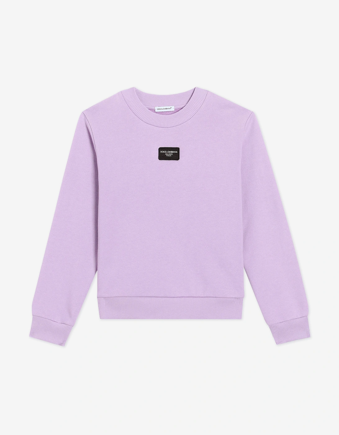 Girls Logo Sweatshirt in Purple, 5 of 4