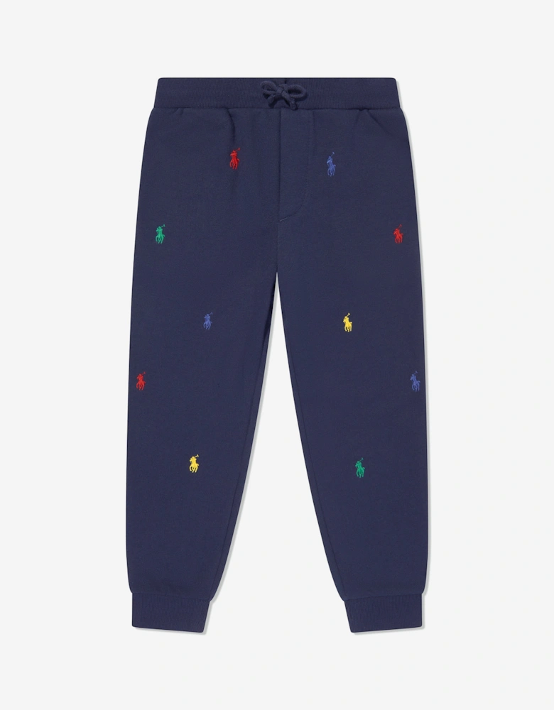 Boys Logo Joggers in Navy
