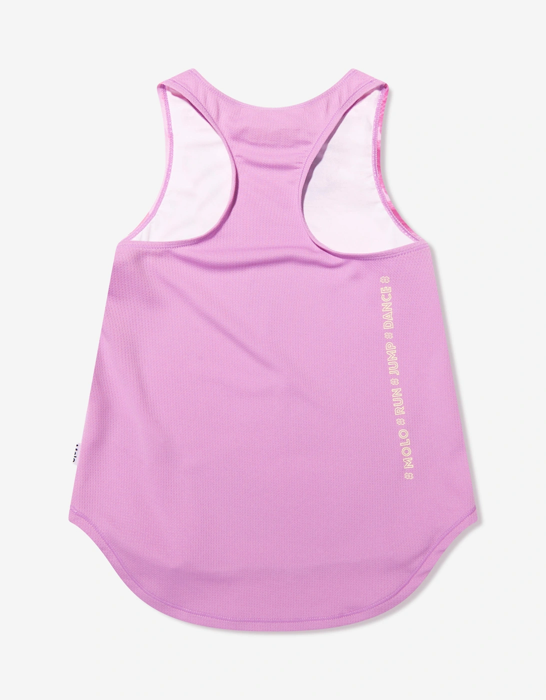 Girls Floral Oriana Sports Vest Top In Pink
