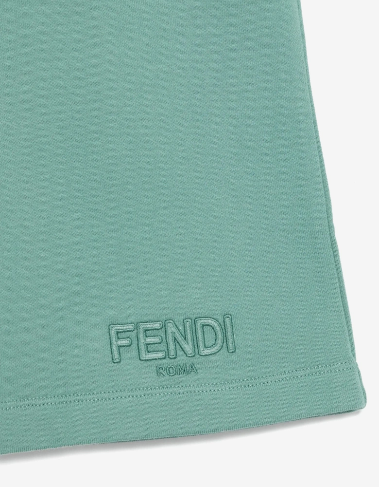 Boys Bermuda Shorts in Green