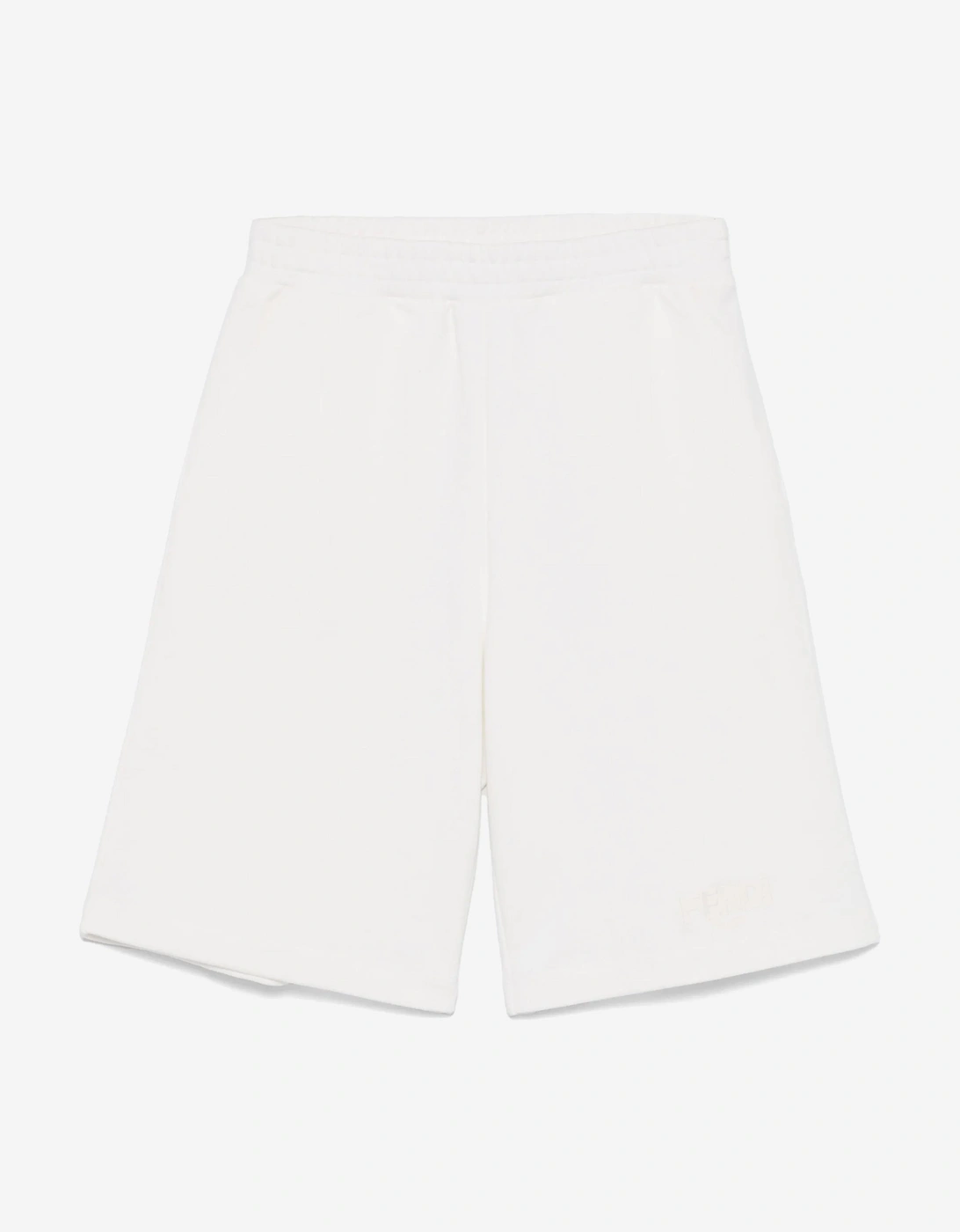 Boy's Fendi Boys Bermuda Shorts in White - Size: 6 years