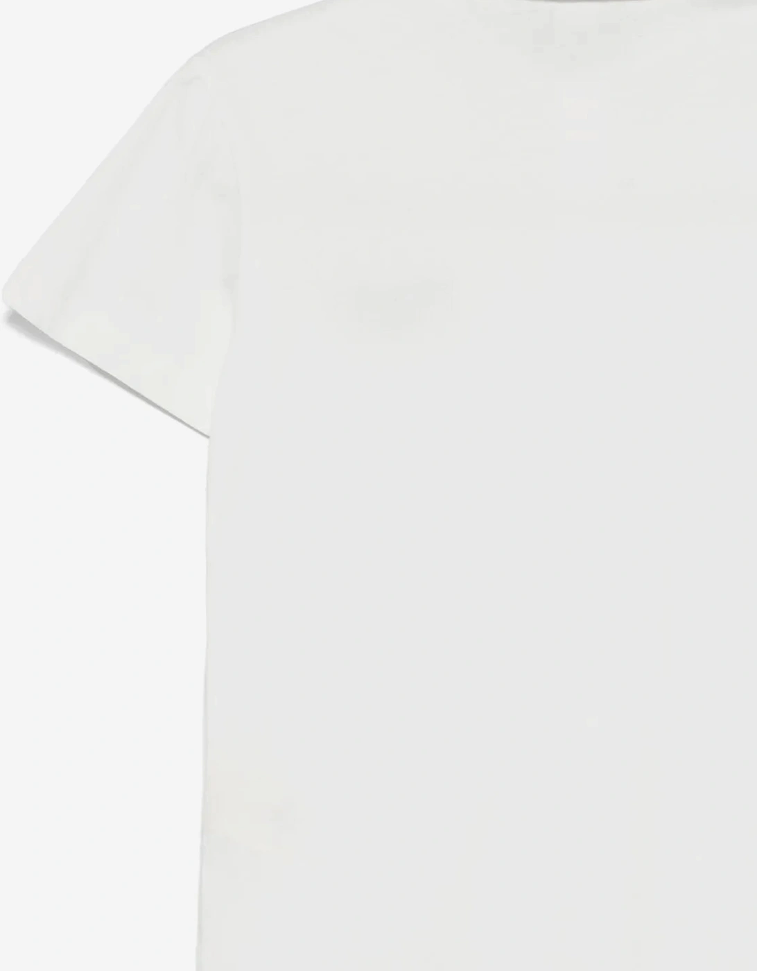 Boys Logo Polo Shirt in White