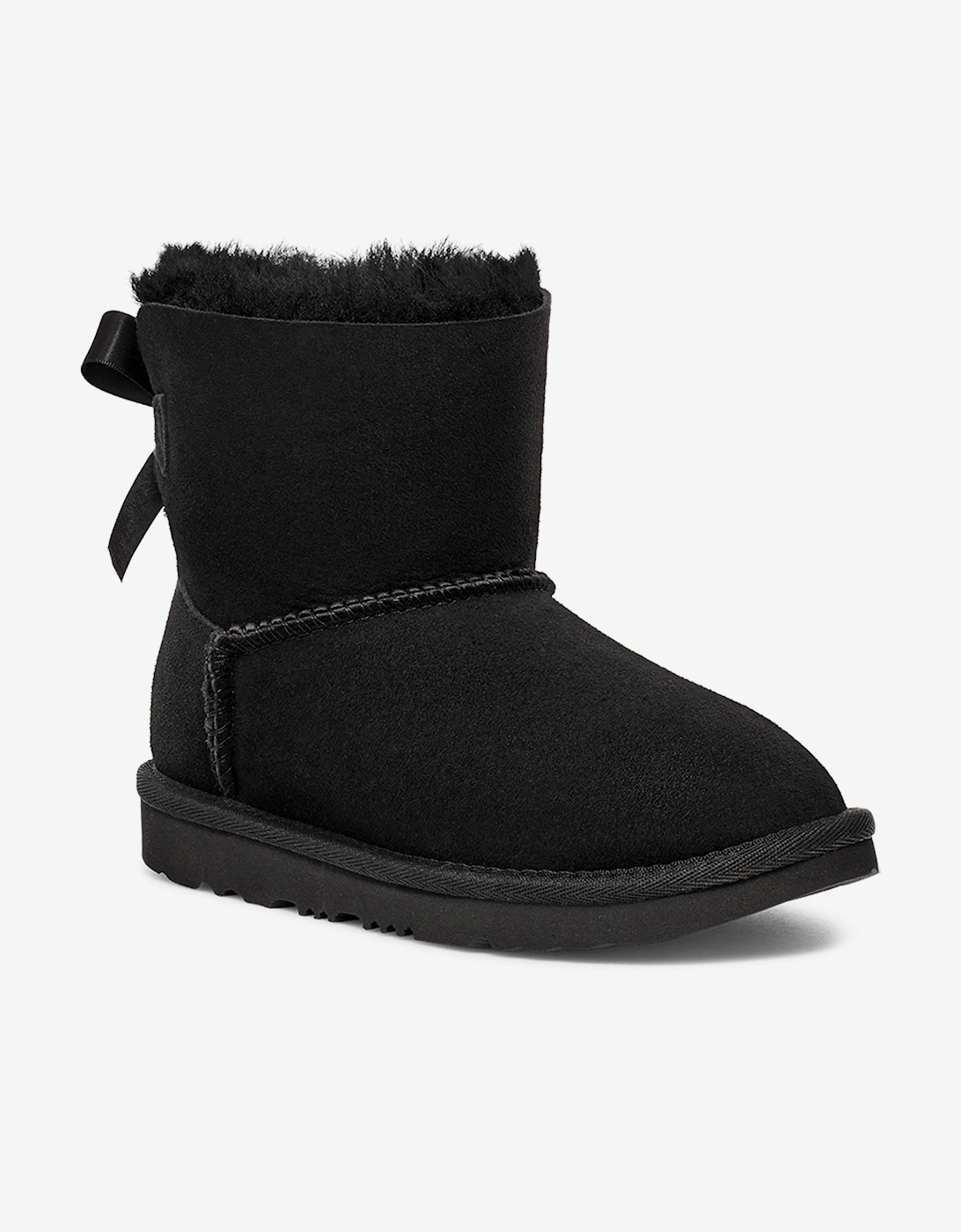 Girls Mini Bailey Bow II Boots in Black