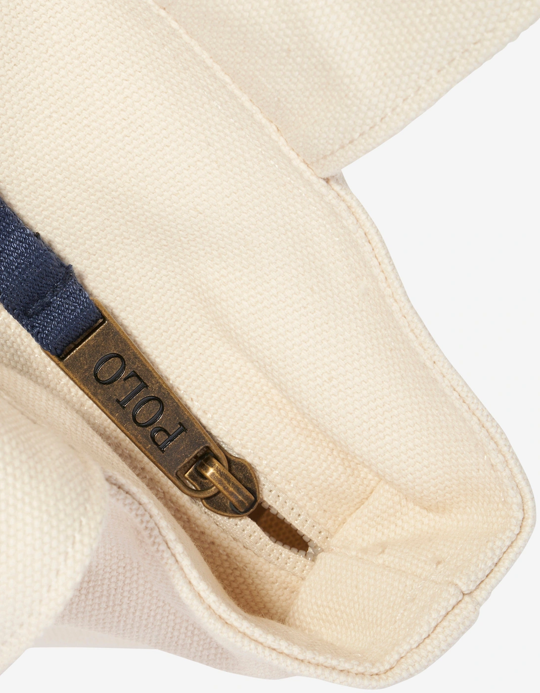Kids Polo Bear Tote Bag in Ivory (33cm)