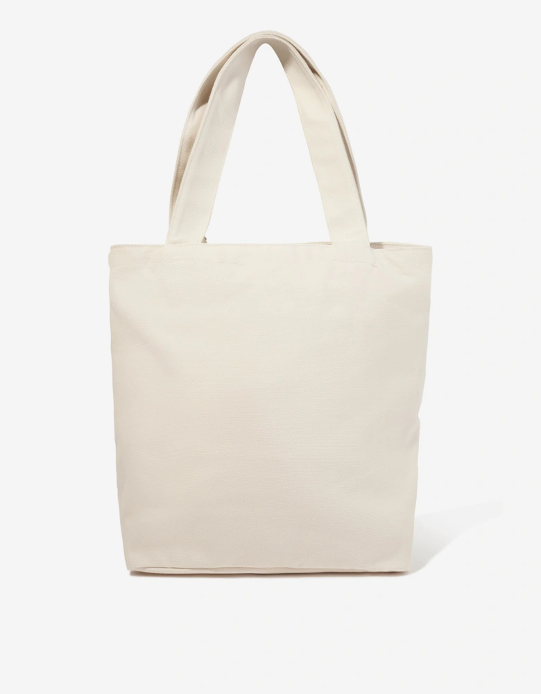 Kids Polo Bear Tote Bag in Ivory (33cm)