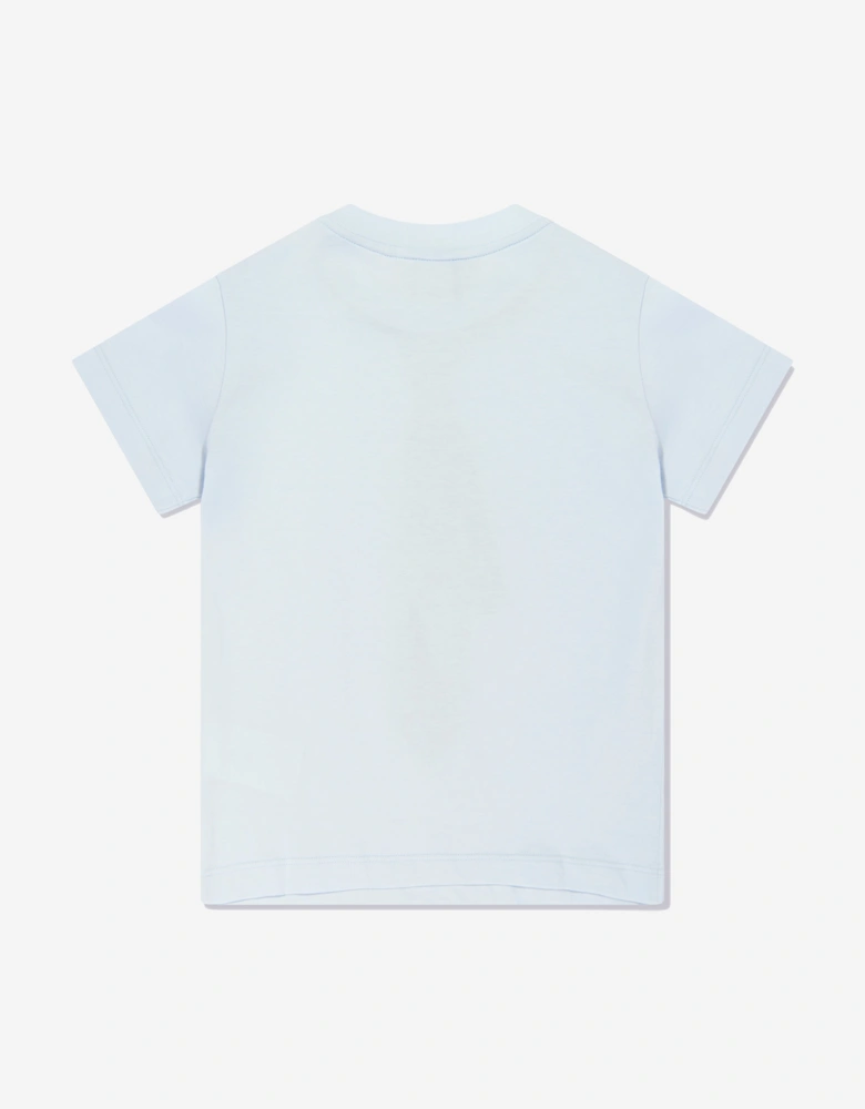 Boys Tie Print T-Shirt in Blue