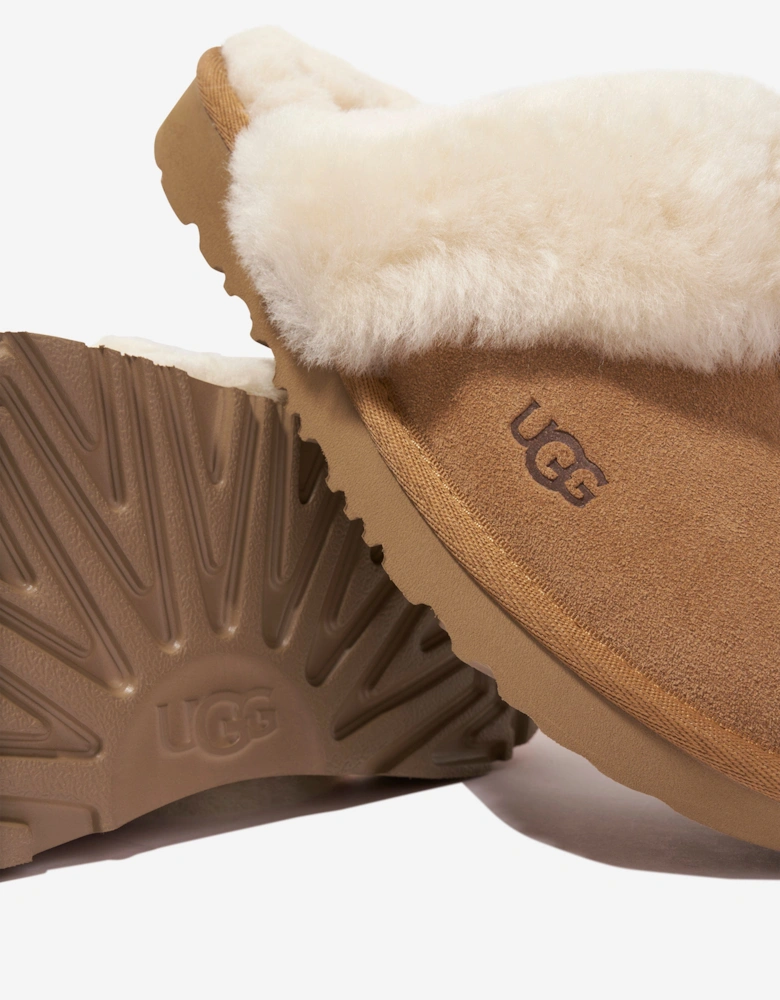 Girls Cozy II Slippers in Brown