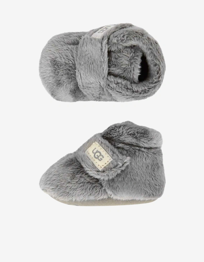 Baby Bixbee Booties in Grey