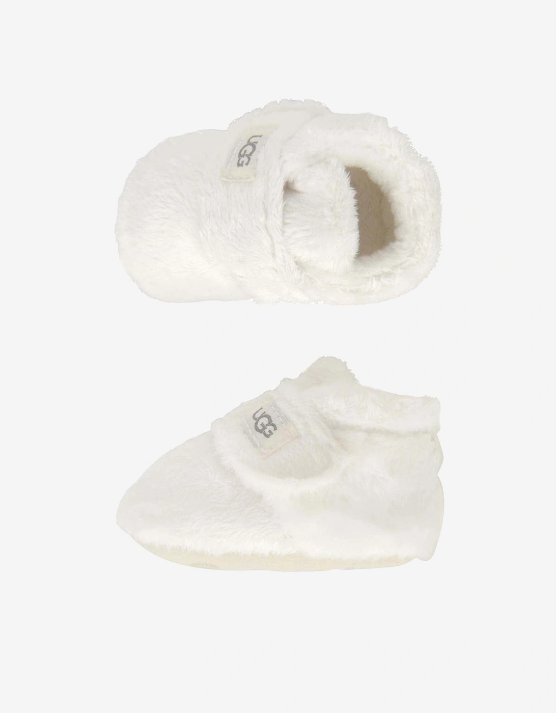 Baby Bixbee Booties in Ivory