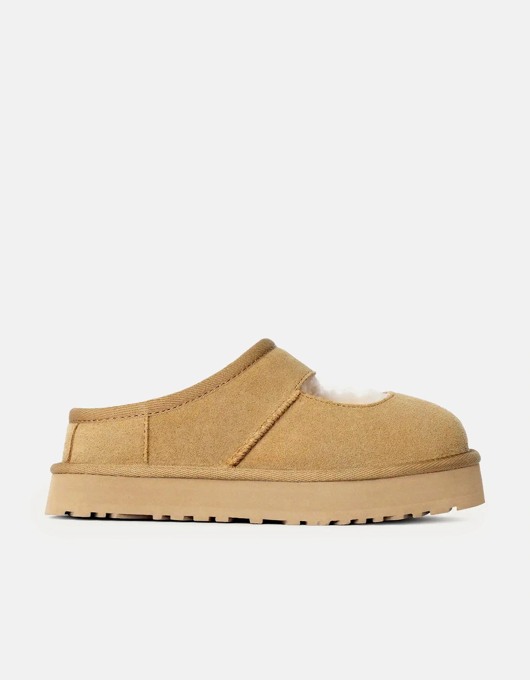 Girl's UGG Girls Bea Mary Jane in Beige - Cream - Size: EU 36 uk 3 us 4