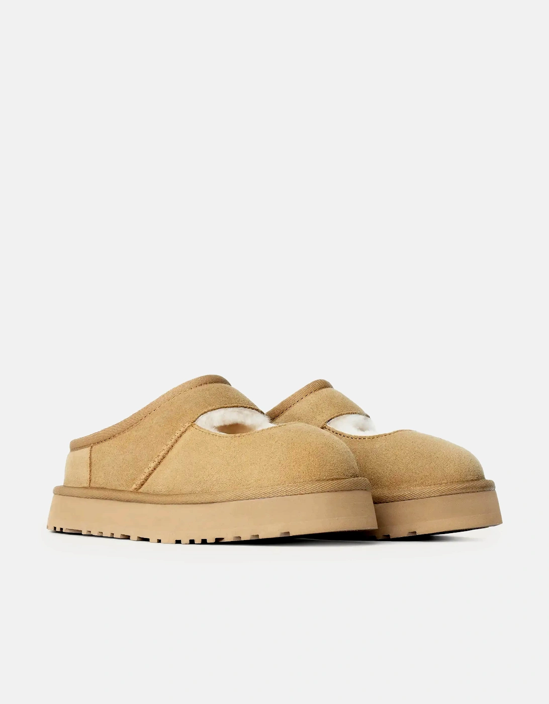 Girls Bea Mary Jane in Beige