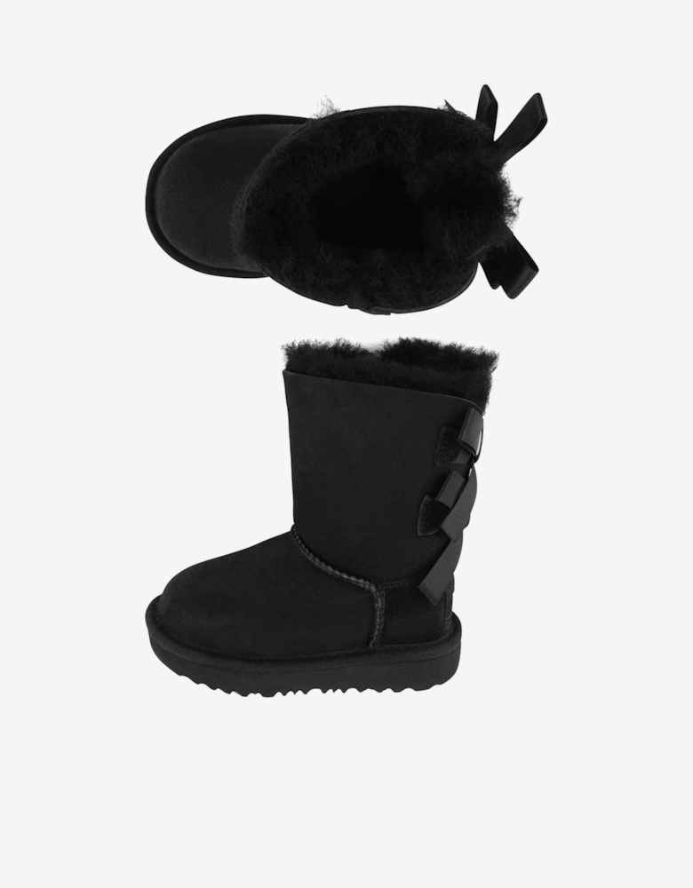 Girls Suede Bailey Bow II Boots