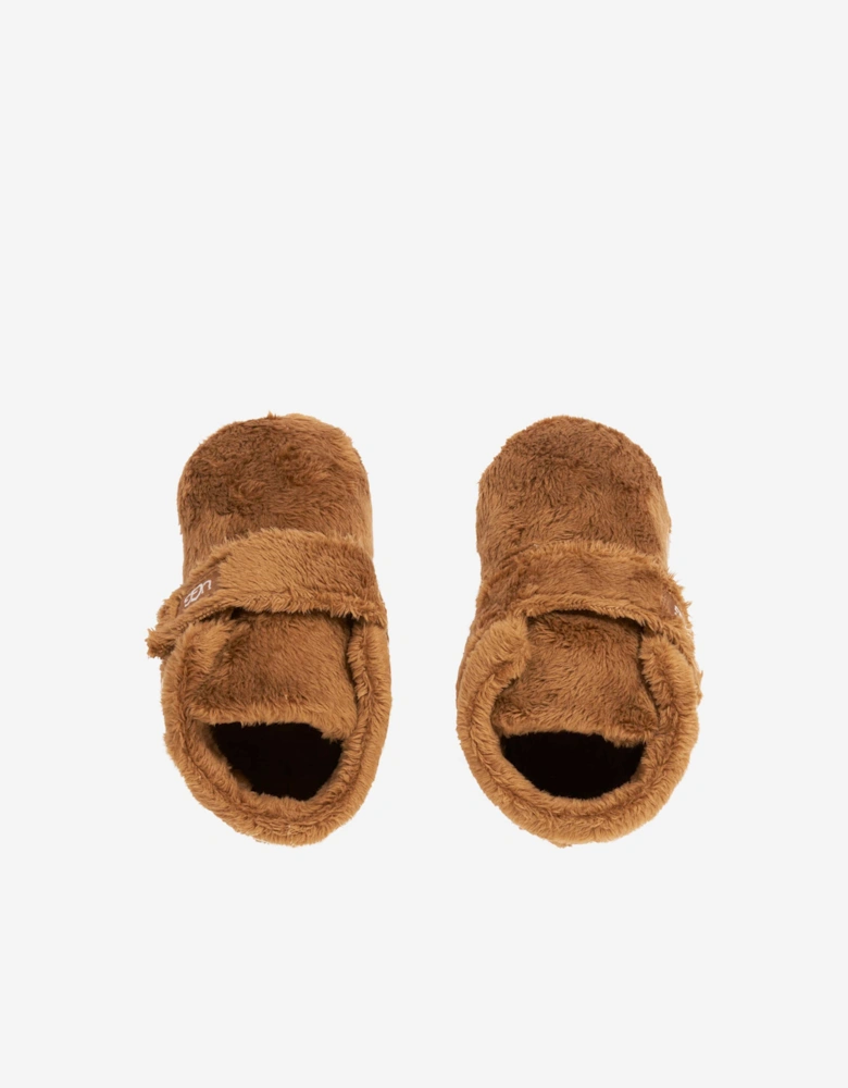 Baby Bixbee Booties in Brown