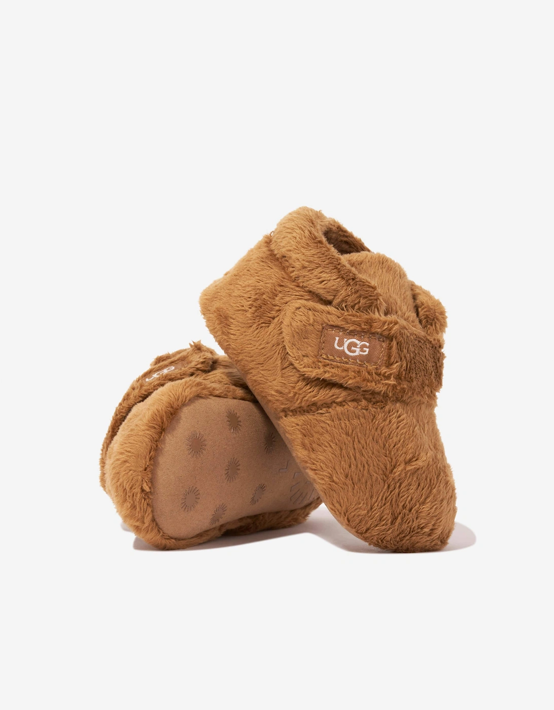 Baby Bixbee Booties in Brown
