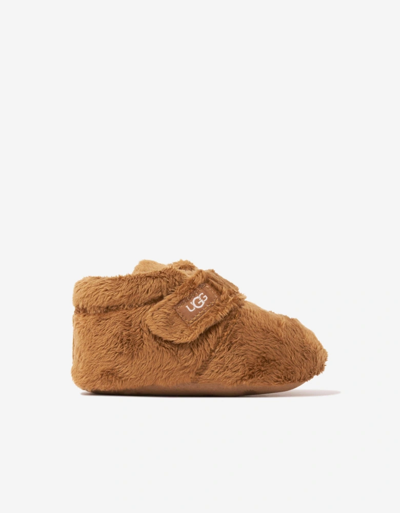 Baby Bixbee Booties in Brown