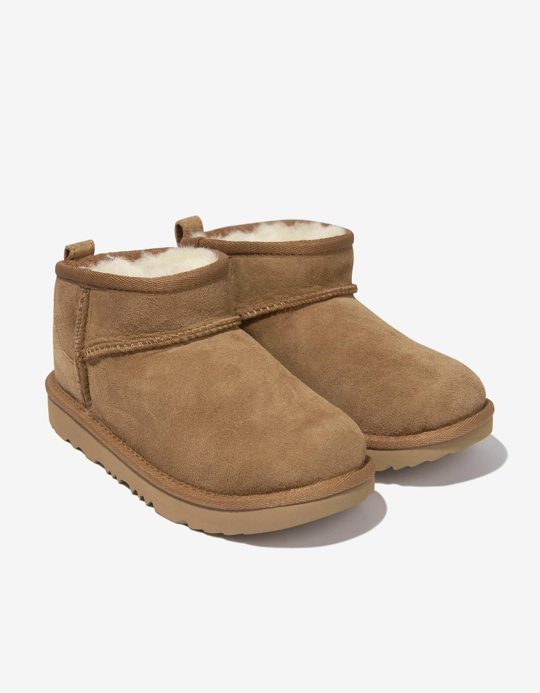 Kids Classic Ultra Mini Boots in Brown