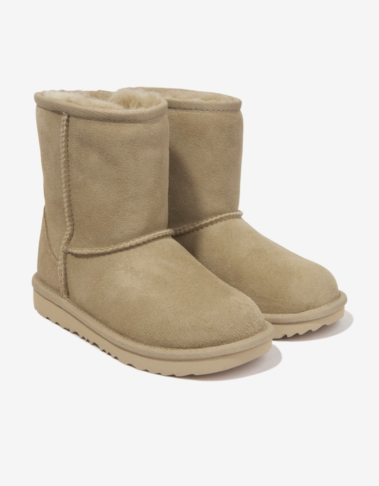 Kids Classic II Boots in Beige