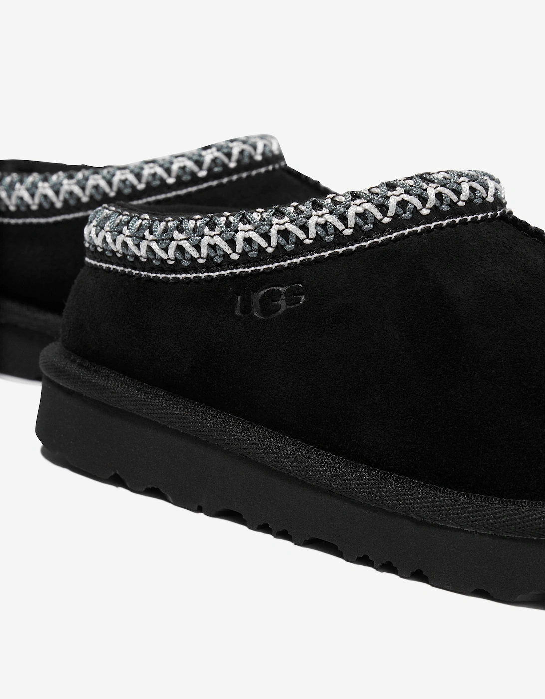 Kids Tasman II Slippers in Black