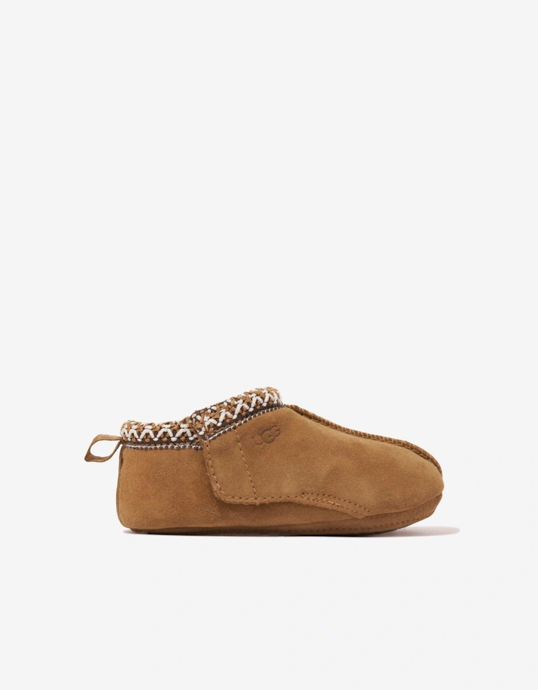 Baby Tasman Slippers in Brown