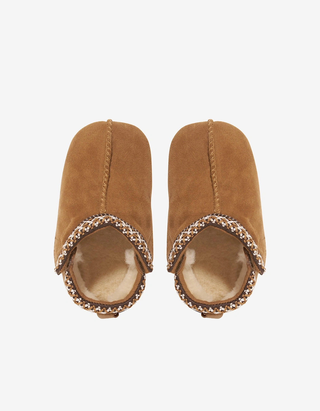 Baby Tasman Slippers in Brown