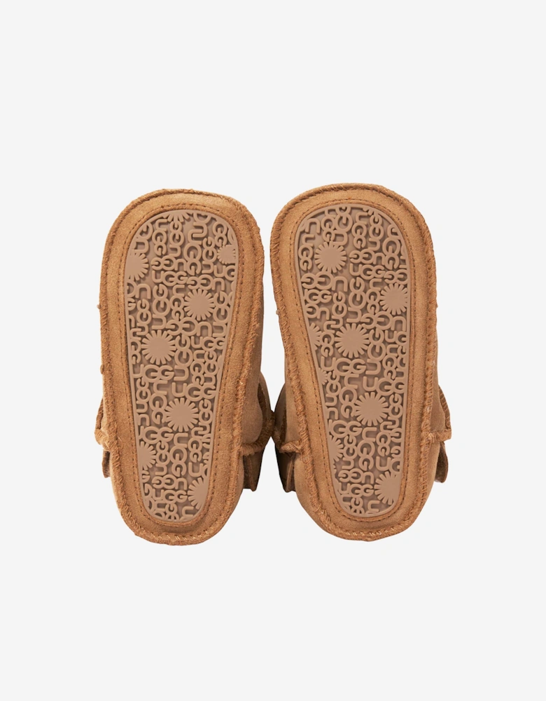 Baby Classic Booties in Brown