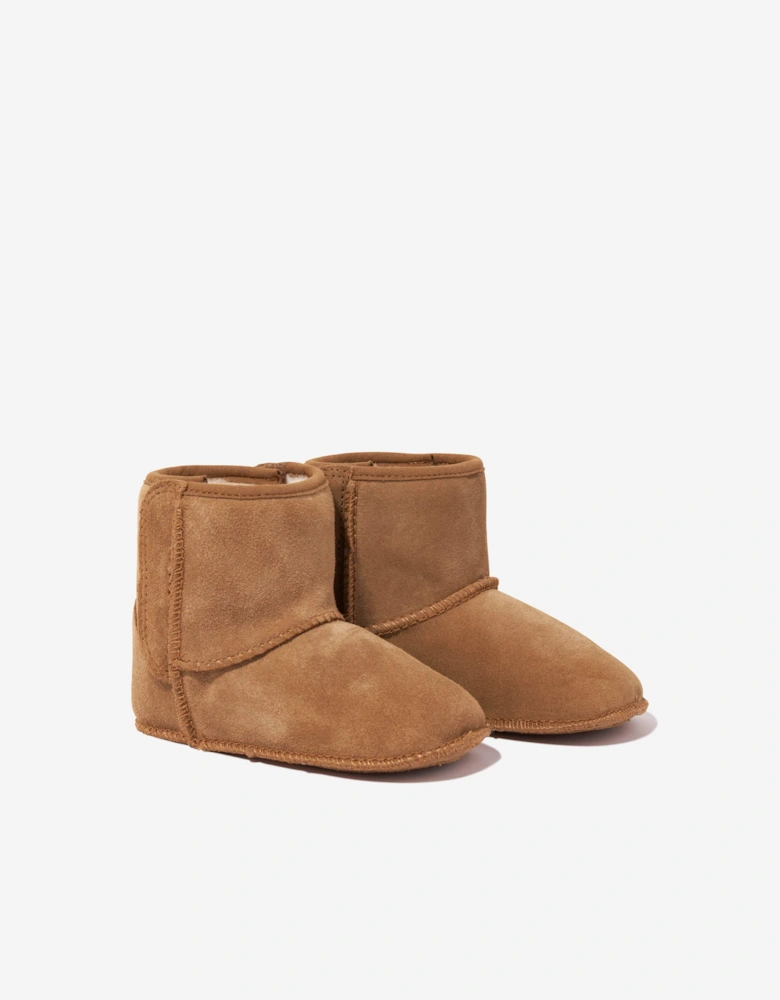 Baby Classic Booties in Brown