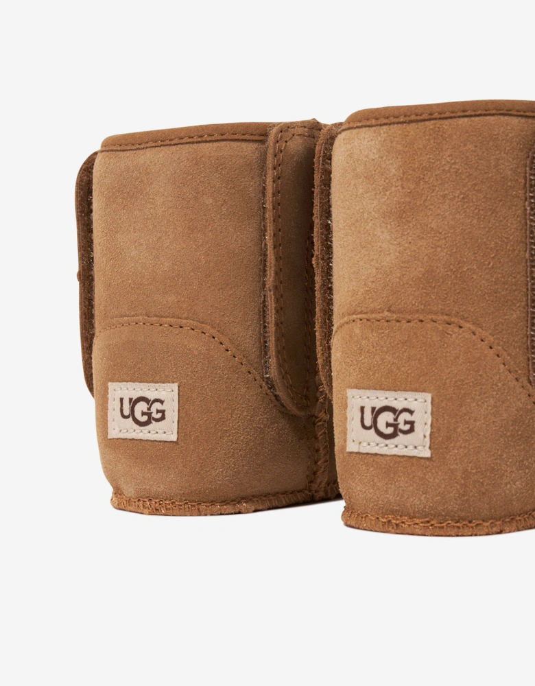 Baby Classic Booties in Brown