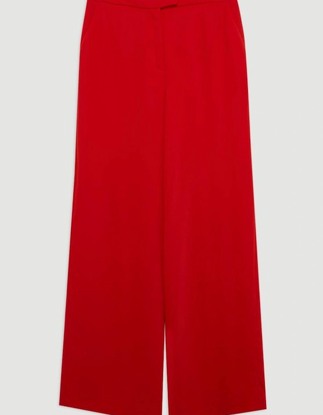 Soft Tailored Straight Leg Tailored Trousers