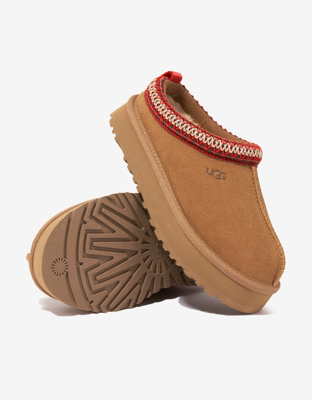 Girls Tazz Slippers in Brown