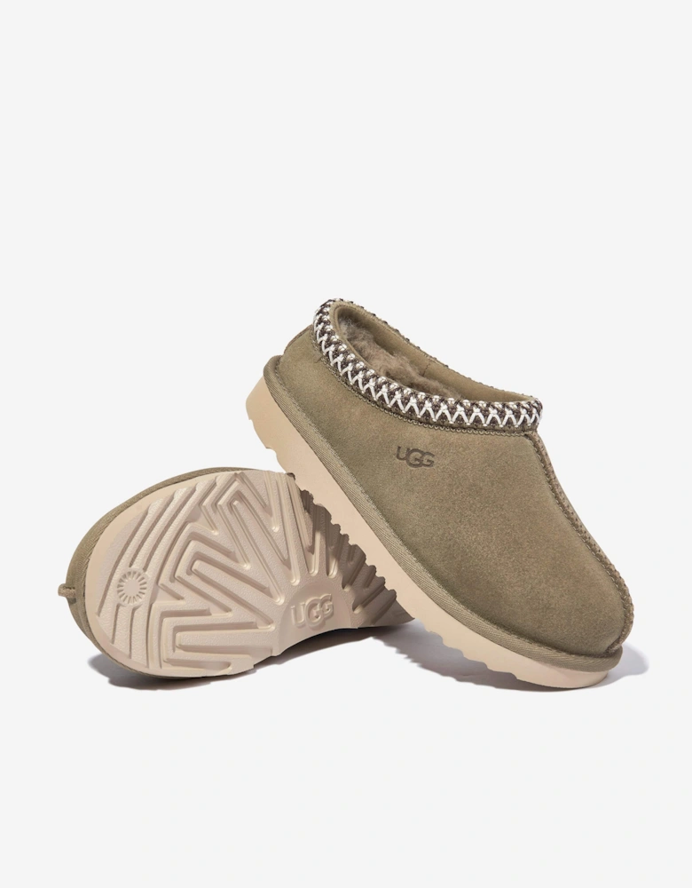 Kids Tasman II Slippers in Green