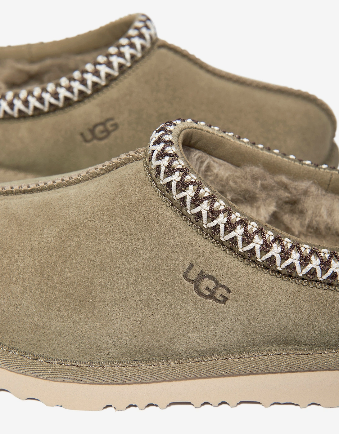 Kids Tasman II Slippers in Green