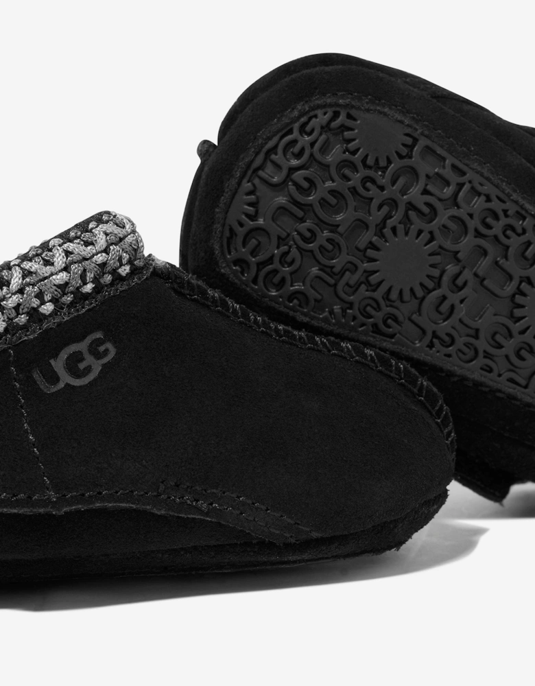 Baby Tasman Slippers in Black