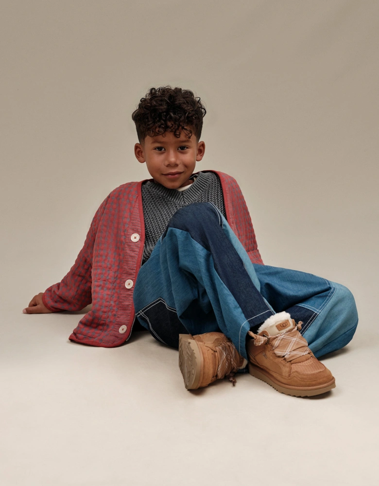 Kids Lowmel Trainers in Brown
