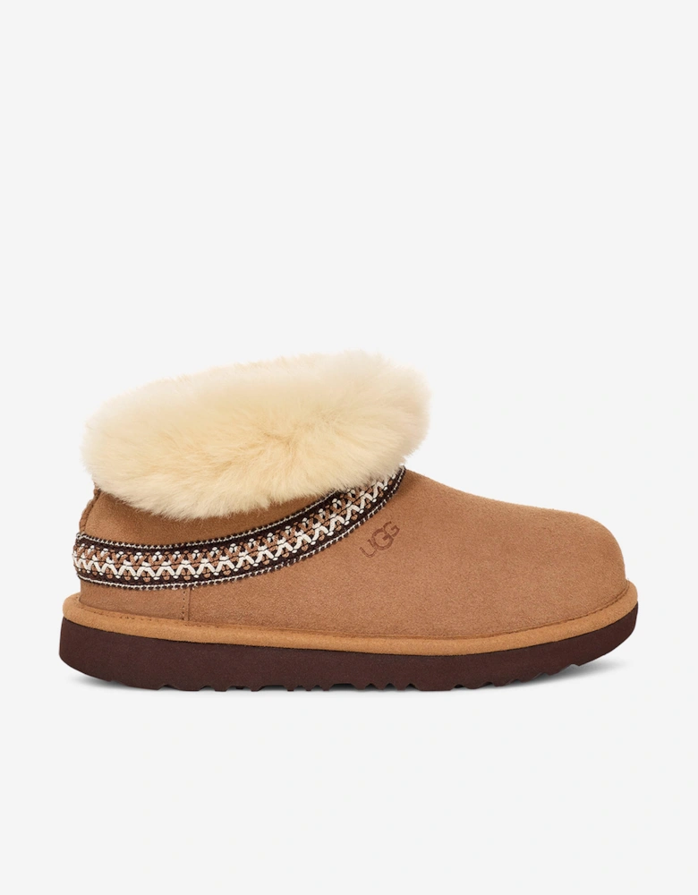 Kids Classic Mini Crescent Boots in Brown