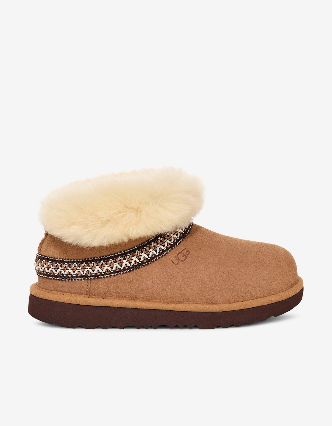 Kids Classic Mini Crescent Boots in Brown