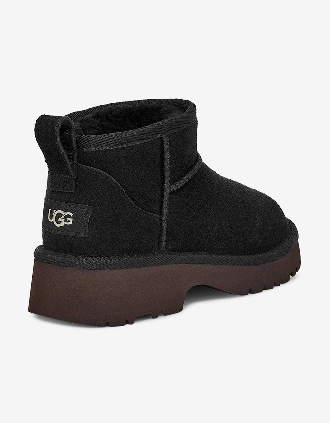 Girls Classic Ultra Mini New Heights Boots in Black