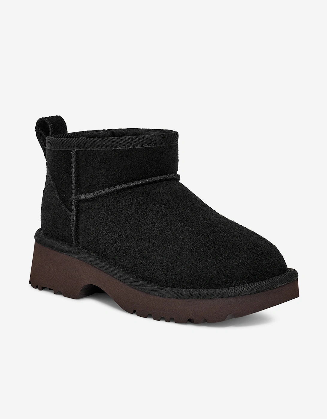 Girls Classic Ultra Mini New Heights Boots in Black